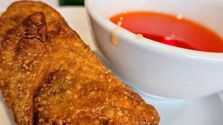 Free Vegetable Egg Roll on any order $15+